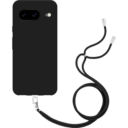 Google Pixel 8 Necklace TPU Case - Black - Casebump