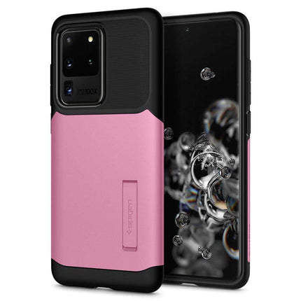 Spigen Slim Armor Samsung Galaxy S20 Ultra Case (Rusty Pink) - ACS00638 - Casebump