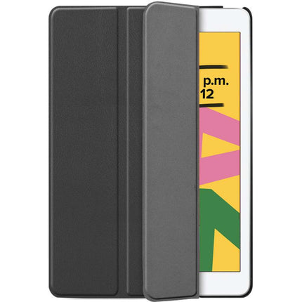 Apple iPad 10.2 2021/2020 Smart Tri-Fold Case (Black) - Casebump