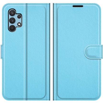 Galaxy A32 5G Book Wallet Case Texture - Blue - Casebump