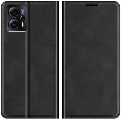Motorola Moto G23 Magnetic Wallet Case - Black - Casebump