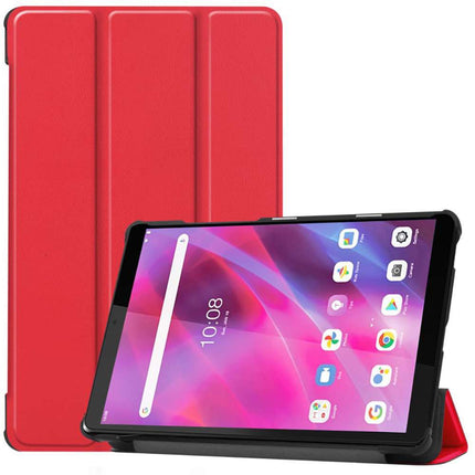 Lenovo Tab M8 3rd Smart Tri-Fold Case (Red) - Casebump