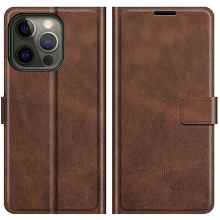 Apple iPhone 13 Pro TPU Wallet Case Magnetic - Brown - Casebump