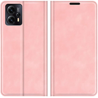 Motorola Moto G23 Magnetic Wallet Case - Pink - Casebump
