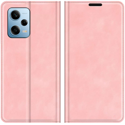 Xiaomi Redmi Note 12 Pro 5G Magnetic Wallet Case - Pink - Casebump