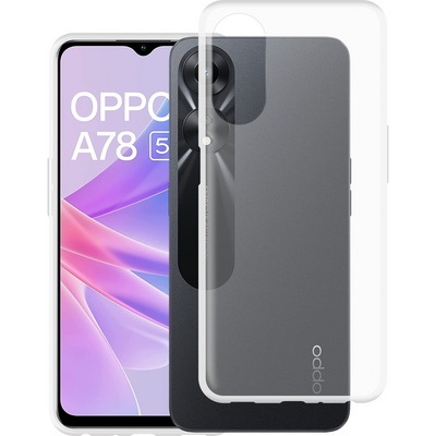 Oppo A78 5G Soft TPU Case - Clear - Casebump