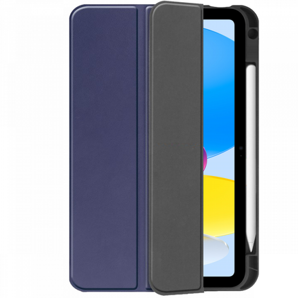 Apple iPad 2022 Smart Tri-Fold Case With Pen Slot (Blue) - Casebump