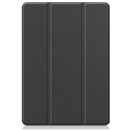 Apple iPad 2021/2020 Smart Tri-Fold Case With Pen Slot (Black) - Casebump