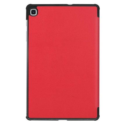 Samsung Galaxy Tab S6 Lite Smart Tri-Fold Case (Red) - Casebump