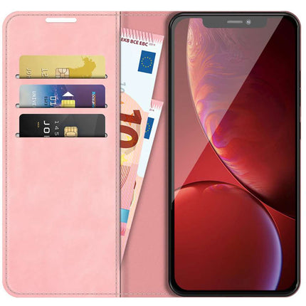 Apple iPhone 13 Pro Wallet Case Magnetic - Pink - Casebump