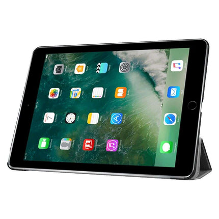 Apple iPad 9.7 (2017 / 2018) Smart Tri-Fold Case (Black) - Casebump