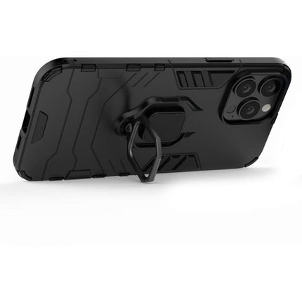 Ring Holder Rugged Apple iPhone 13 Pro Max Case (Black) - Casebump