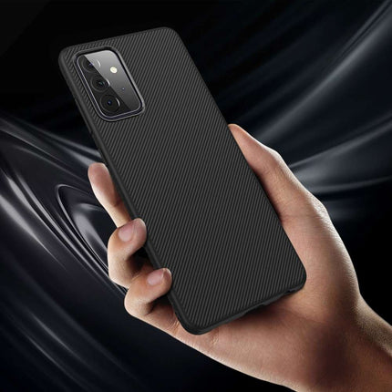 Samsung Galaxy A72 5G Texture TPU Case (Black) - Casebump