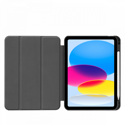 Apple iPad 2022 Smart Tri-Fold Case With Pen Slot (Grey) - Casebump