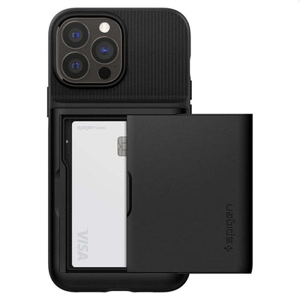 Spigen Slim Armor CS Case Apple iPhone 13 Pro Max (Black) - ACS03218 - Casebump