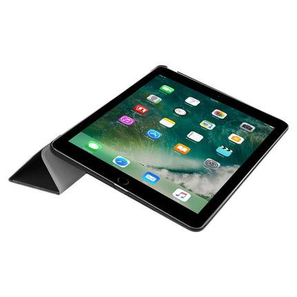 Apple iPad 9.7 (2017 / 2018) Smart Tri-Fold Case (Black) - Casebump