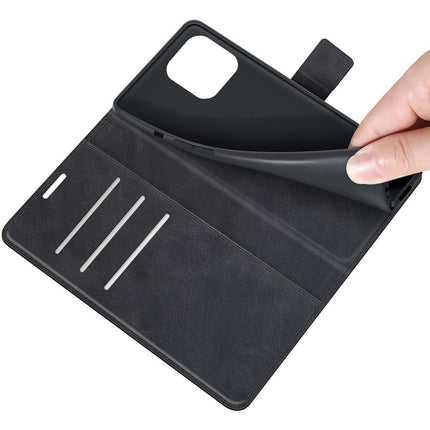 Apple iPhone 13 Pro TPU Wallet Case Magnetic - Black - Casebump
