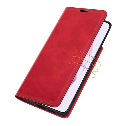 Samsung Galaxy S22+ Wallet Case Magnetic - Red - Casebump