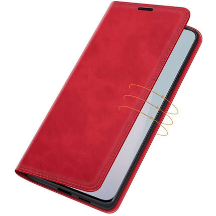 OnePlus Nord N10 Wallet Case Magnetic - Red - Casebump