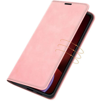 Apple iPhone 13 Pro Max Wallet Case Magnetic - Pink - Casebump