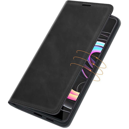 Motorola Edge 20 Pro Wallet Case Magnetic - Black - Casebump