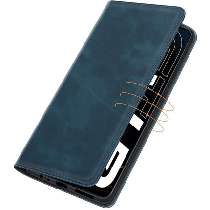 Realme GT Wallet Case Magnetic - Blue - Casebump
