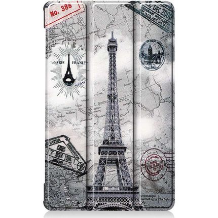 Lenovo Tab M8 3rd Smart Tri-Fold Case (Eiffel Tower) - Casebump