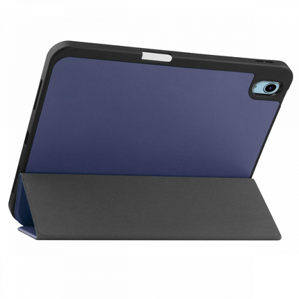 Apple iPad 2022 Smart Tri-Fold Case With Pen Slot (Blue) - Casebump