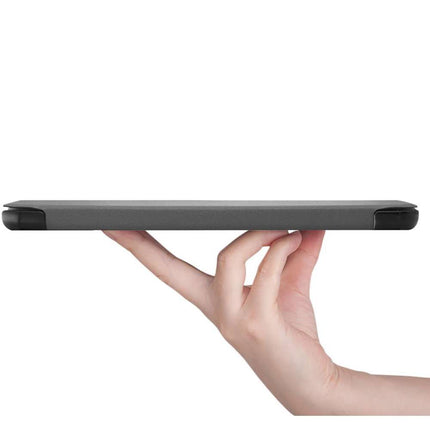 Lenovo Tab M7 3rd Smart Tri-Fold Case (Grey) - Casebump