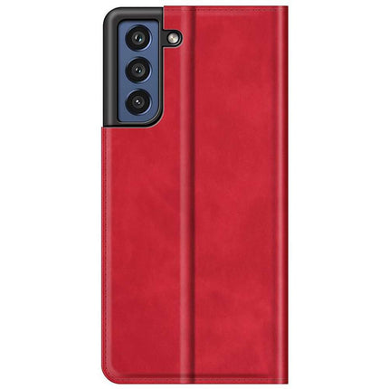 Samsung Galaxy S21 Plus Wallet Case Magnetic - Red - Casebump