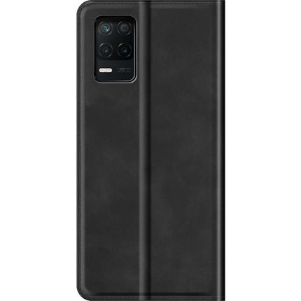 Realme 8 5G Wallet Case Magnetic - Black - Casebump
