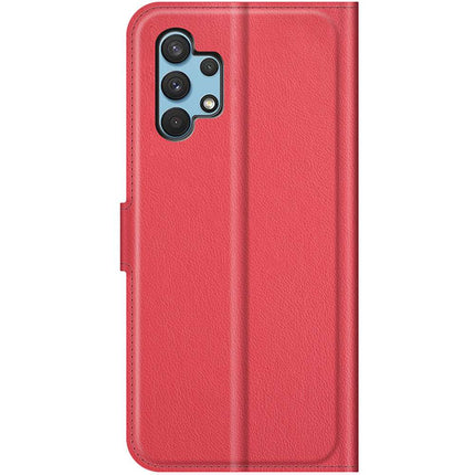 Galaxy A32 5G Book Wallet Case Texture - Red - Casebump