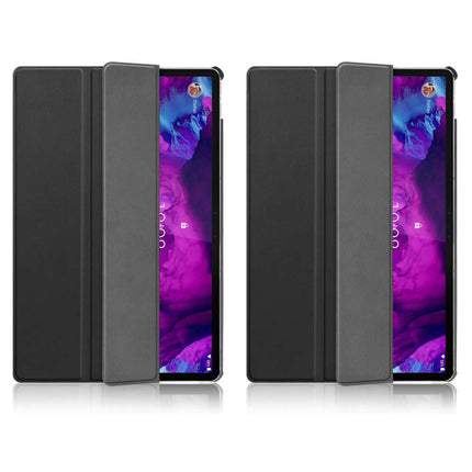 Lenovo Tab P11 Pro Smart Tri-Fold Case (Black) - Casebump