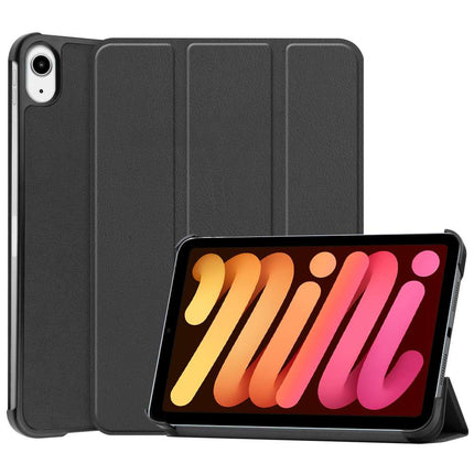 Apple iPad Mini 6 2021 Smart Tri-Fold Case (Black) - Casebump
