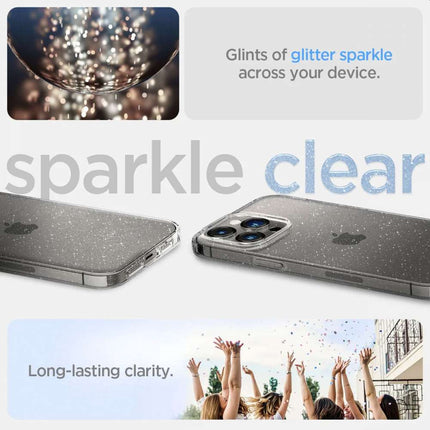 Spigen Liquid Crystal Glitter Case Apple iPhone 14 Pro Max (Clear) ACS04810 - Casebump