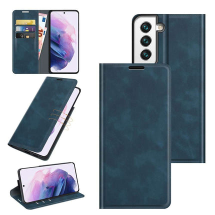 Samsung Galaxy S22+ Wallet Case Magnetic - Blue - Casebump
