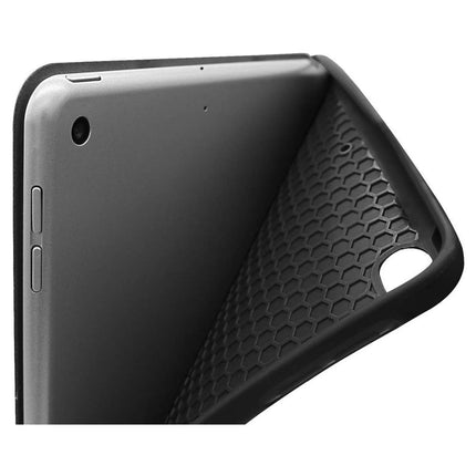 Apple iPad 2021/2020 Smart Tri-Fold Case With Pen Slot (Black) - Casebump