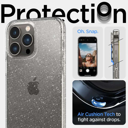 Spigen Liquid Crystal Glitter Case Apple iPhone 14 Pro Max (Clear) ACS04810 - Casebump