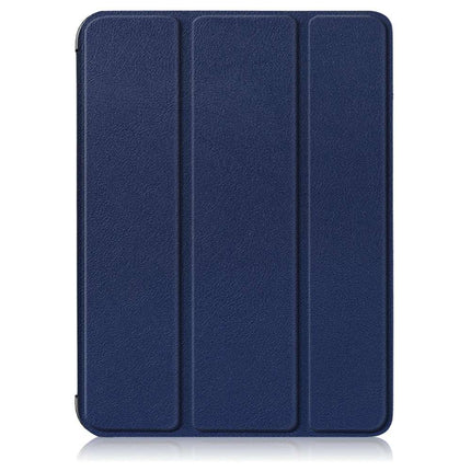 Apple iPad Mini 6 2021 Smart Tri-Fold Case With Pen Slot (Blue) - Casebump