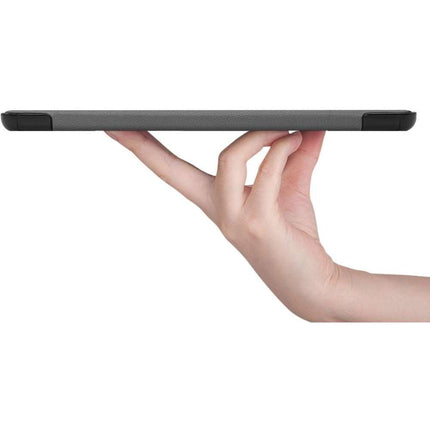 Samsung Galaxy Tab S6 Lite Smart Tri-Fold Case (Grey) - Casebump