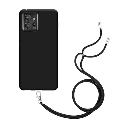Motorola ThinkPhone Necklace TPU Case - Black - Casebump