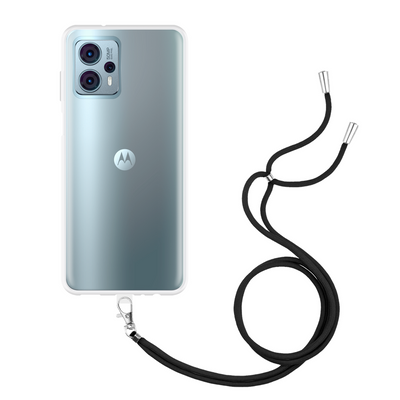 Motorola Moto G23 Necklace TPU Case - Clear - Casebump