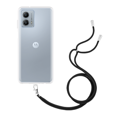 Motorola Moto G53 5G Necklace TPU Case - Clear - Casebump