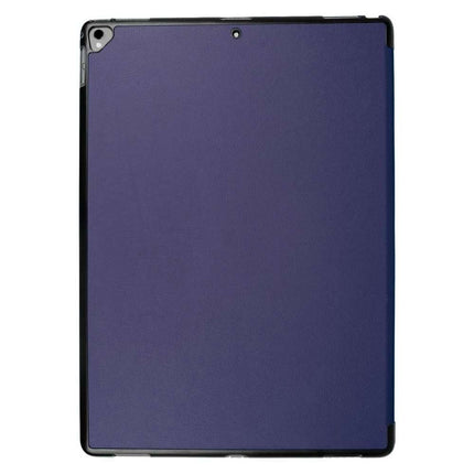 Apple iPad Pro 12.9 (2017) Smart Tri-Fold Case (Dark Blue) - Casebump