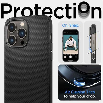 Spigen Apple iPhone 14 Pro Max Mag Armor Case (Black) Magfit ACS04844 - Casebump