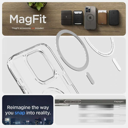 Spigen Ultra Hybrid Mag Case Apple iPhone 14 Pro Max (Graphite) Magfit ACS04826 - Casebump