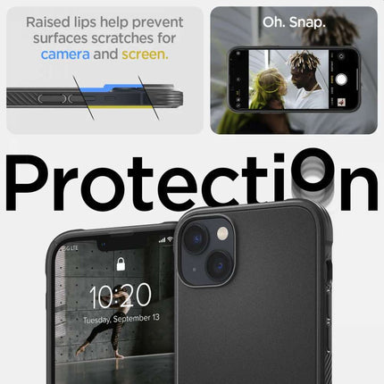 Spigen Apple iPhone 14 Plus Rugged Armor Mag Case (Black) Magfit ACS04890 - Casebump