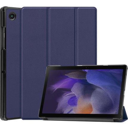 Samsung Galaxy Tab A8 Smart Tri-Fold Case (Blue) - Casebump