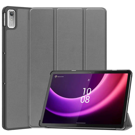 Lenovo Tab P11 Gen 2 Smart Tri-Fold Case (Grey) - Casebump