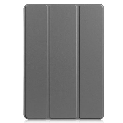 Samsung Galaxy Tab S8 Plus Smart Tri-Fold Case With Pen Slot (Grey) - Casebump